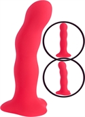 Fun Factory Bouncer Rød dildo med sugekop
